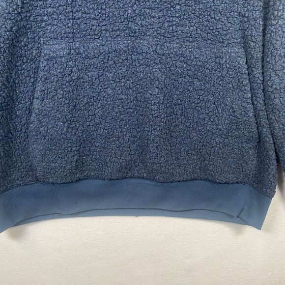 Toad & Co Men’s Telluride Sherpa Hoodie – Blue, Size L - Picture 8 of 14